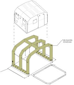 Tube Assembly- CST Shelter 2 (Station 4/5)