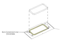 Berm Containment Liner - EM (Station 1)