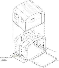 Plumbing Hose SystEM - EM & CST Shelter 1