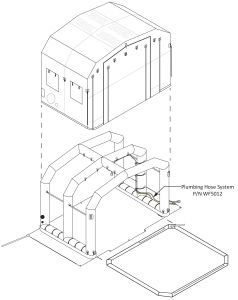 Plumbing Hose SystEM - EM & CST Shelter 4