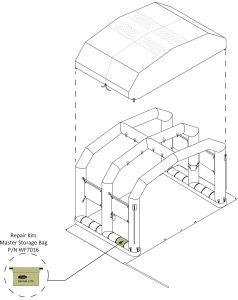 Repair Kit Master Storage Bag For All Kits Incl W/ Tube