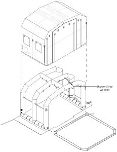 CST/EM Shelter 4 Shower Strap